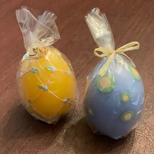 Easter egg candles
